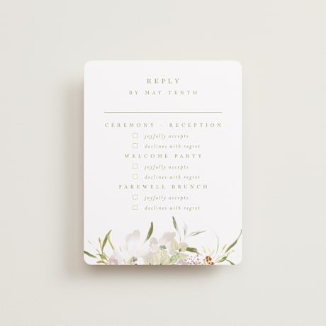 Multi-Event RSVP Cards