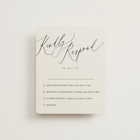 Multi-Event RSVP Cards
