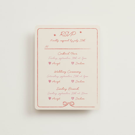 Multi-Event RSVP Cards