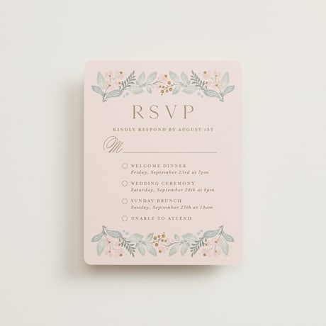 Multi-Event RSVP Cards