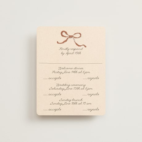Multi-Event RSVP Cards
