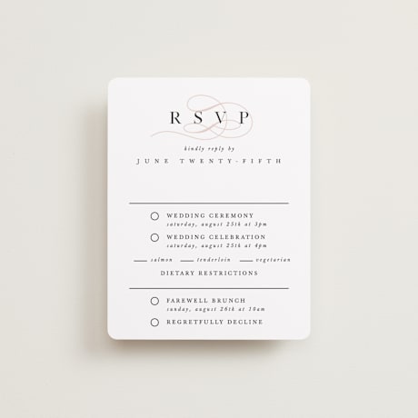 Multi-Event RSVP Cards