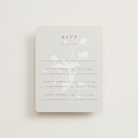 Multi-Event RSVP Cards