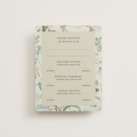 Multi-Event RSVP Cards