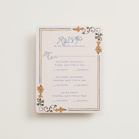 Multi-Event RSVP Cards