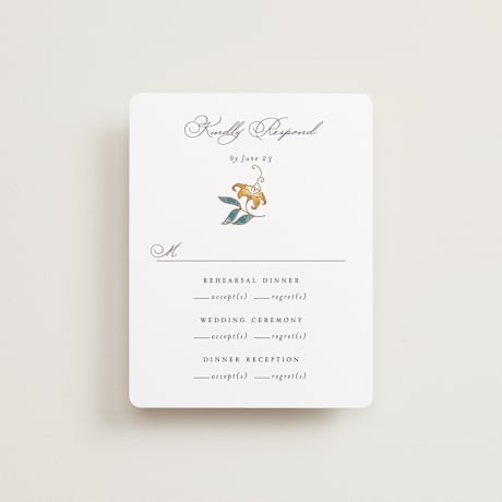 Multi-Event RSVP Cards