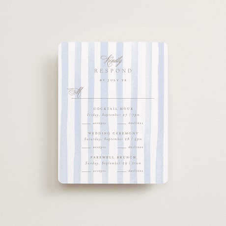 Multi-Event RSVP Cards