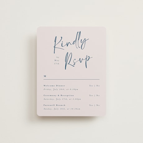 Multi-Event RSVP Cards