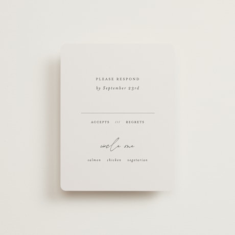 RSVP Cards