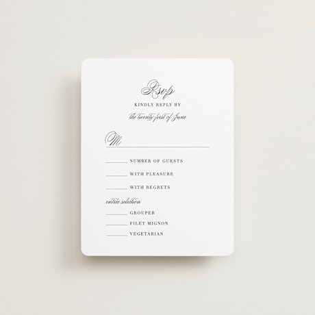 RSVP Cards