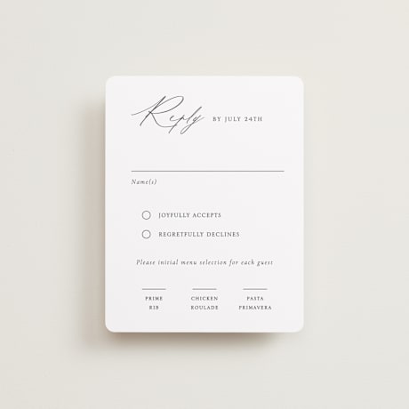 RSVP Cards