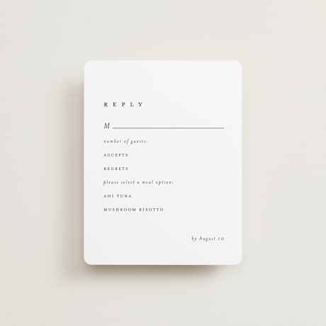 RSVP Cards