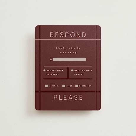 RSVP Cards