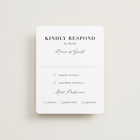 RSVP Cards