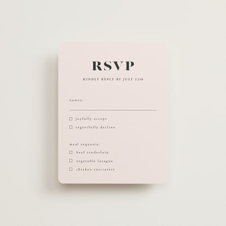 RSVP Cards
