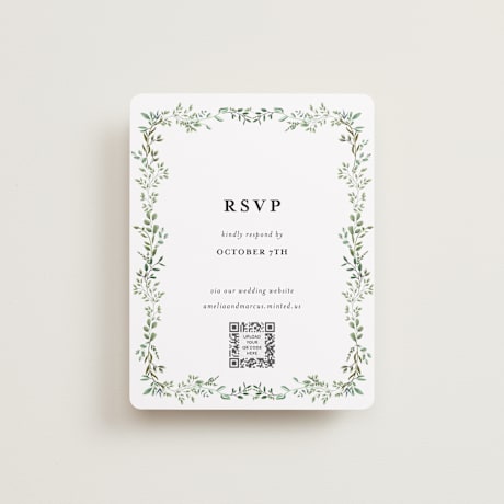 RSVP Online Enclosure Cards