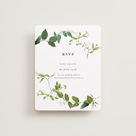 RSVP Online Enclosure Cards