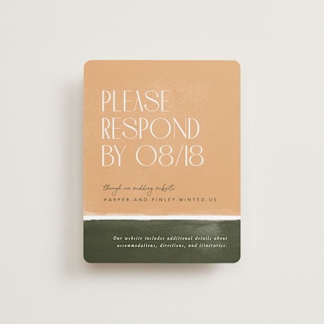 RSVP Online Enclosure Cards
