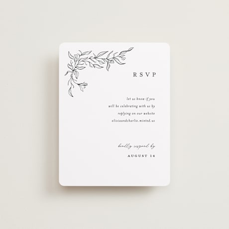RSVP Online Enclosure Cards