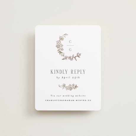 RSVP Online Enclosure Cards