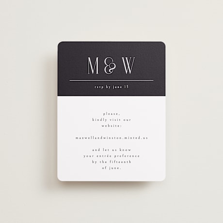 RSVP Online Enclosure Cards