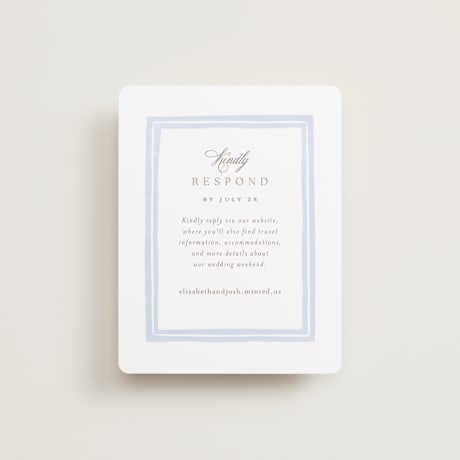 RSVP Online Enclosure Cards