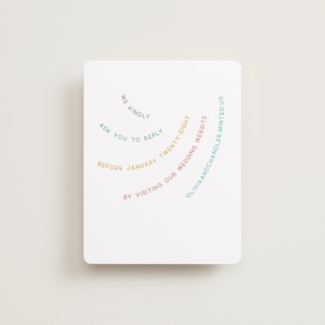 RSVP Online Enclosure Cards