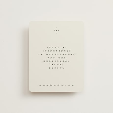 RSVP Online Enclosure Cards