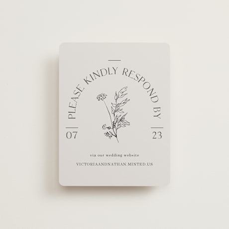 RSVP Online Enclosure Cards