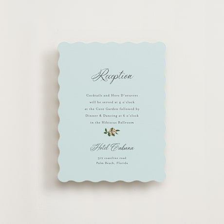 Reception Cards