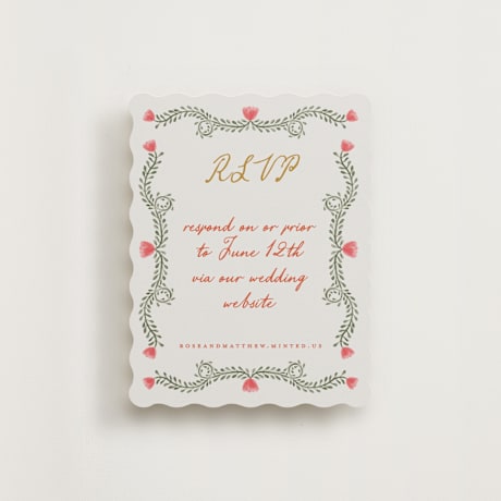 RSVP Online Enclosure Cards
