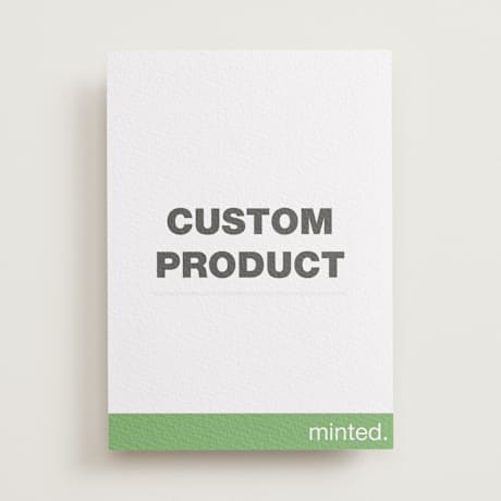 Letterpress Menu