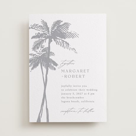 Letterpress Wedding Invitations