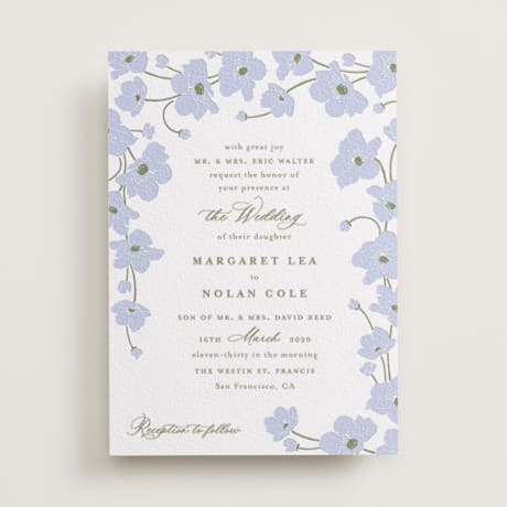 Letterpress Wedding Invitations