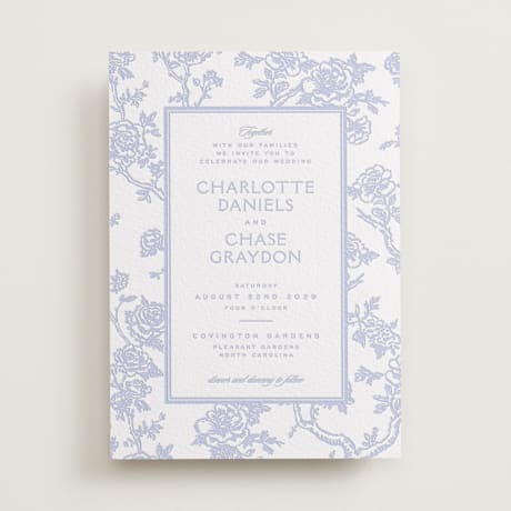 Letterpress Wedding Invitations