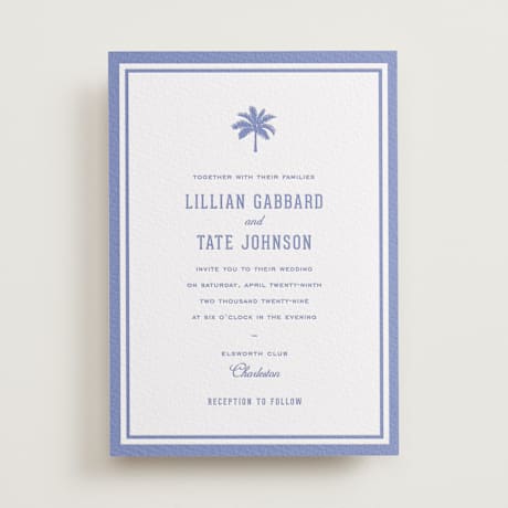 Letterpress Wedding Invitations