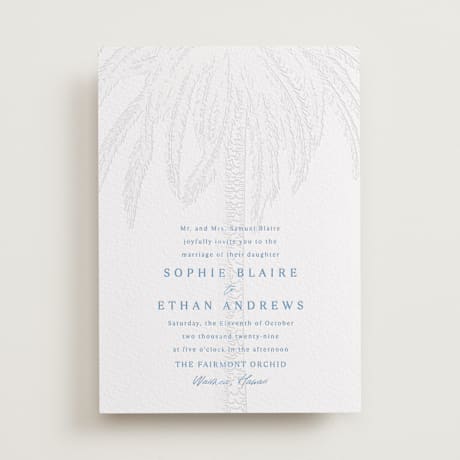Letterpress Wedding Invitations