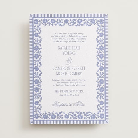 Letterpress Wedding Invitations