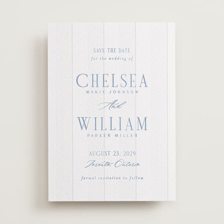Letterpress Save the Date Cards
