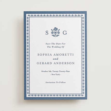 Letterpress Save the Date Cards