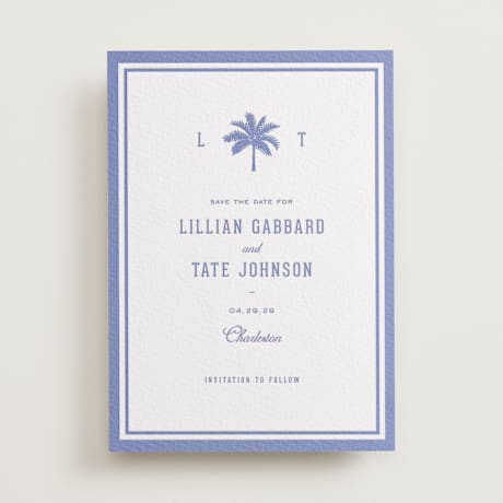 Letterpress Save the Date Cards