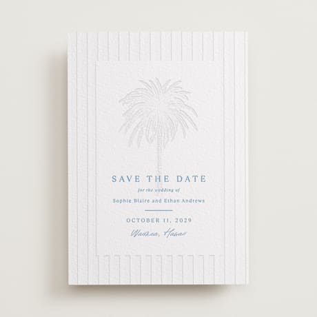 Letterpress Save the Date Cards