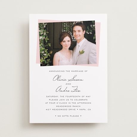 Wedding Announcements