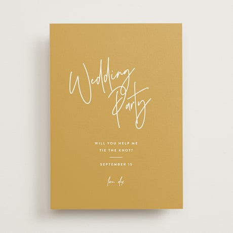 Bridesmaid Cards