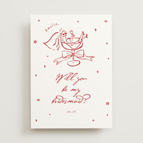 Bridesmaid Cards