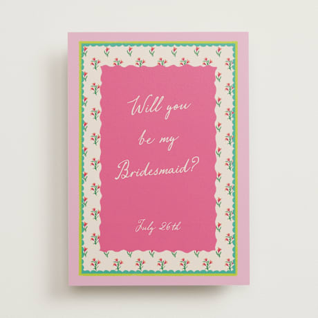 Bridesmaid Cards