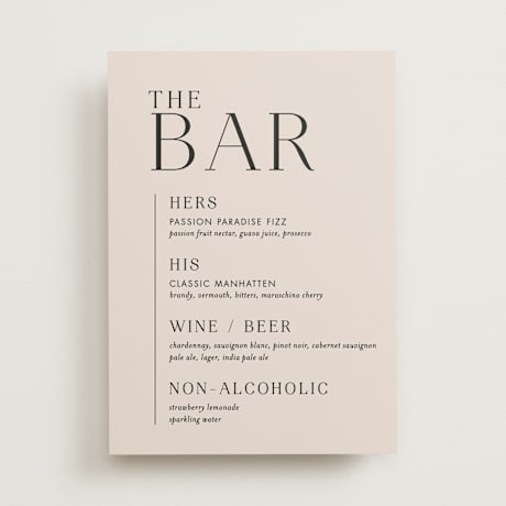 Bar Signs