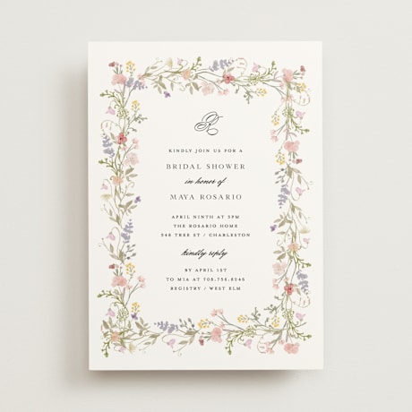 Bridal Shower Invitations