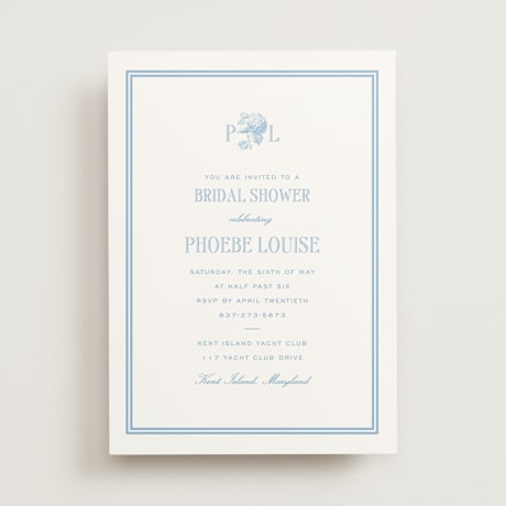 Bridal Shower Invitations