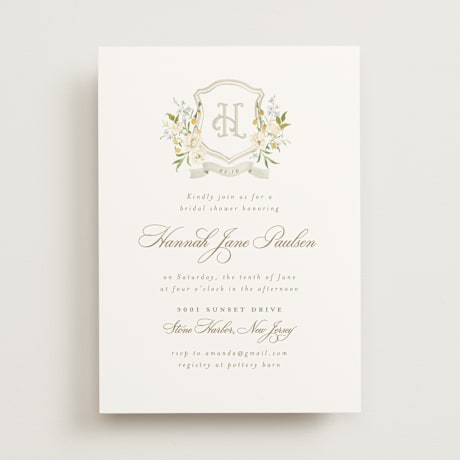 Bridal Shower Invitations